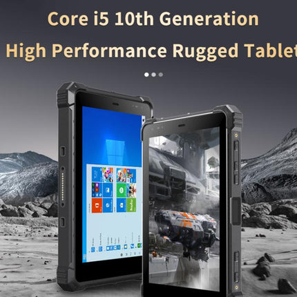 CENAVA W80Y IP68 Rugged Tablet PC, 4GB+64GB, 8 inch Windows 11 Intel Core i5-10210Y Quad Core, EU Plug