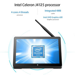 PiPo H10PRO All-in-One Mini PC, 10.1 inch, 16GB+128GB+512GB, Windows 11 Intel Alder Lake N100 Quad Core, US Plug, H10PRO 16GB+128GB+512GB