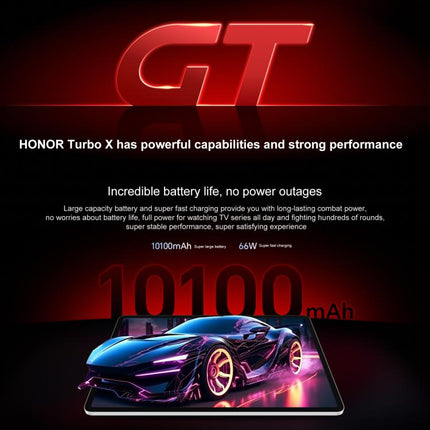 Honor Pad GT WiFi Tablet PC, 11.5 inch 8GB+256GB MagicOS 9.0 Dimensity 8350 Ultra Octa Core, 8GB+256GB