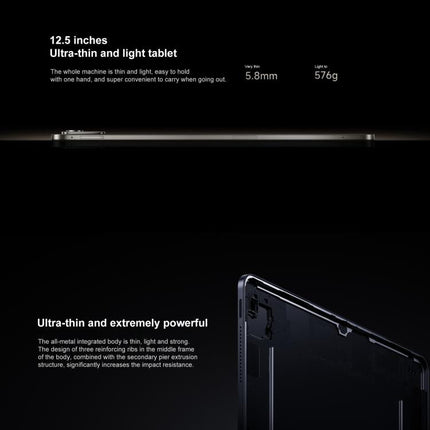 Xiaomi Pad 7S Pro 12.5 inch, 12GB+512GB, HyperOS 2, XRING O1 3nm Deca Core CPU, 12GB+512GB