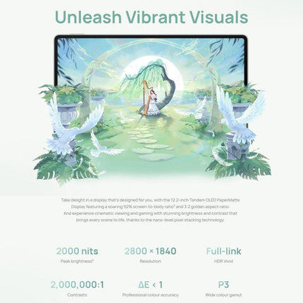 HUAWEI MatePad Pro 12.2 inch 2025 WiFi, 12GB+256GB, HarmonyOS 5.0 Hisilicon Kirin 9020A, Not Support Google Play