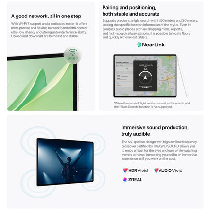 HUAWEI MatePad Air 12 inch 2025 WiFi Soft Light Edition, 12GB+256GB, HarmonyOS 5.0 Hisilicon Kirin T92B, Not Support Google Play