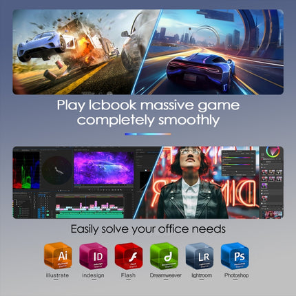 GXMO G156 15.6 inch Laptop, 16GB+512GB, Windows 11 AMD Ryzen 7 5825U Octa Core, Support Fingerprint Unlock, US Plug, 32GB+1TB