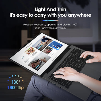 GXMO G156 15.6 inch Laptop, 16GB+512GB, Windows 11 AMD Ryzen 7 5825U Octa Core, Support Fingerprint Unlock, US Plug, 16GB+512GB
