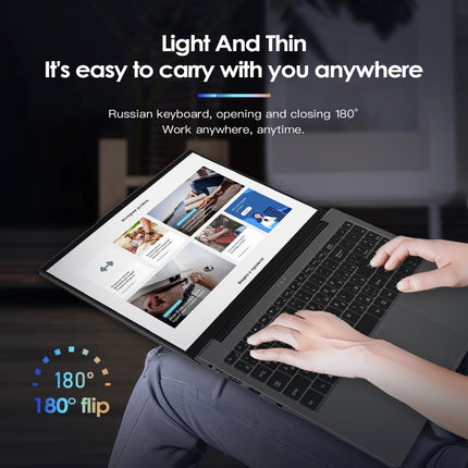 GXMO G156 15.6 inch Laptop, 16GB+512GB, Windows 11 AMD Ryzen 7 5825U Octa Core, Support Fingerprint Unlock, US Plug, 16GB+512GB