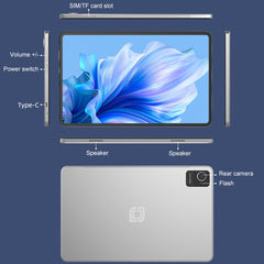 Jumper EZpad M11 Tablet PC, 6GB+128GB, 10.36 inch Android 14 OS Unisoc T606 Octa Core Network: 4G, US Plug