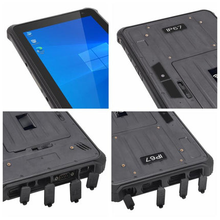 UNIWA WinPad W109 Rugged Tablet PC, 4GB+64GB, 10.1 inch Windows 10 Home Intel Cherry Trail Z8350, AU Plug