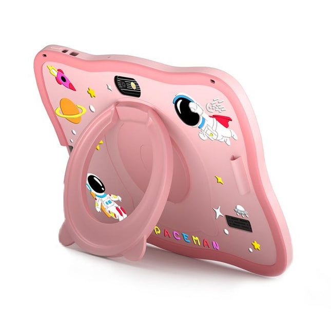 BDF 7 inch WiFi Kids Tablet PC with Spaceman Silicone Case, 2GB+32GB, Android 8.1 MTK6735 Quad Core CPU, US Plug, 4GB+64GB