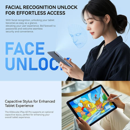 ALLDOCUBE iPlay 60 Pro 4G LTE Tablet PC, 6GB+128GB, 11 inch Android 14 MediaTek Helio G99 Octa Core Support Dual SIM