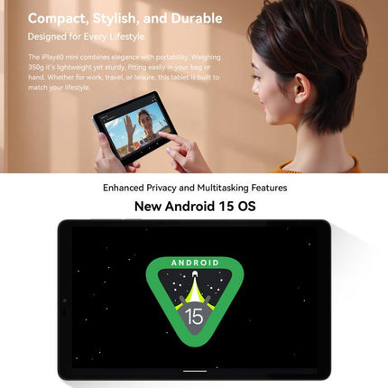 ALLDOCUBE iPlay 60 mini 4G LTE Tablet PC, 4GB+128GB, 8.68 inch Android 14 Unisoc T606 Octa Core Support Dual SIM