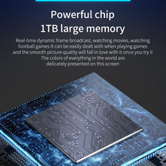 14.1 inch Portable Laptop, 6GB+512GB, Windows 11 Intel Celeron N4000 Dual Core, EU Plug, 6GB+512GB