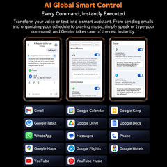 Blackview Active 5 4G Rugged Tablet, 8GB+128GB, 8.68 inch Android 14 Unisoc UMS9230E T615 Octa Core, Global Version with Google Play