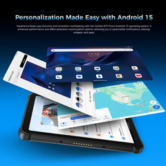 OUKITEL RT3 Plus 4G Network IP68/IP69K Rugged Tablet, 4GB+128GB, 8.0 inch Android 15 MediaTek G81 Octa-Core Support Dual SIM, EU Plug