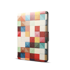 Printed Horizontal Flip PU Leather Protective Case for Amazon Kindle Paperwhite 1 & 2 & 3 with Sleep / Wake-up