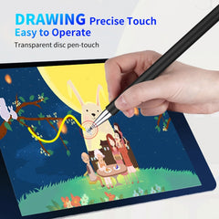 JD01 Universal Magnetic Pen Cap + Disc + Spare Pen Head Stylus Pen for Smart Tablets and Mobile Phones