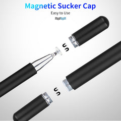 JD01 Universal Magnetic Pen Cap + Disc + Spare Pen Head Stylus Pen for Smart Tablets and Mobile Phones