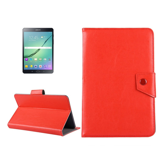 8 inch Tablets Leather Case Crazy Horse Texture Protective Case Shell with Holder for Galaxy Tab S2 8.0 T715 / T710, Cube U16GT, ONDA Vi30W, Teclast P86