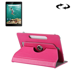 9 inch Tablets Leather Case Crazy Horse Texture 360 Degrees Rotation Protective Case Shell with Holder for ONDA V891w, Ramos i9s Pro & Win8, Colorfly i898W & i898A, 9 inch Baby Blue, 9 inch Blue, 9 inch Magenta, 9 inch Purple, 9 inch White, 9 inch Black