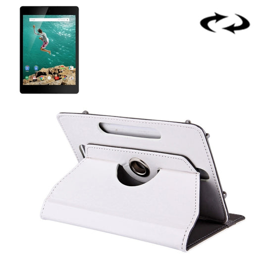 9 inch Tablets Leather Case Crazy Horse Texture 360 Degrees Rotation Protective Case Shell with Holder for ONDA V891w, Ramos i9s Pro & Win8, Colorfly i898W & i898A, 9 inch White, 9 inch Black, 9 inch Orange, 9 inch Red, 9 inch Baby Blue, 9 inch Blue���...