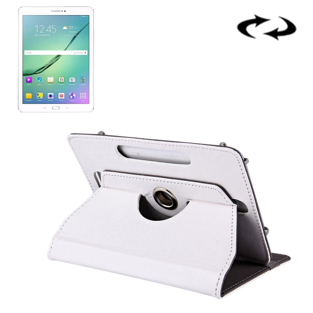 10 inch Tablets Leather Case Crazy Horse Texture 360 Degrees Rotation Protective Case Shell with Holder for Asus ZenPad 10 Z300C, Huawei MediaPad M2 10.0-A01W, Cube IWORK10, 10 inch White, 10 inch Black, 10 inch Red, 10 inch Blue, 10 inch Magenta      ...
