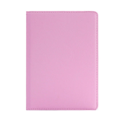 Litchi Texture Horizontal Flip 360 Degrees Rotation Leather Case for Huawei MediaPad T5 10.1, with Holder