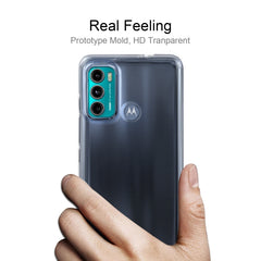 For Motorola Moto G60 0.75mm Ultra-thin Transparent TPU Soft Protective Case, For Motorola Moto G60