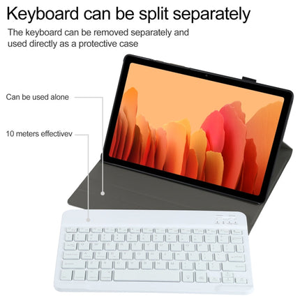 A500S Detachable Bluetooth Backlight Keyboard Ultrathin Horizontal Flip Leather Tablet Case with Holder for Samsung Galaxy Tab A7 10.4 (2020) T500 / T505