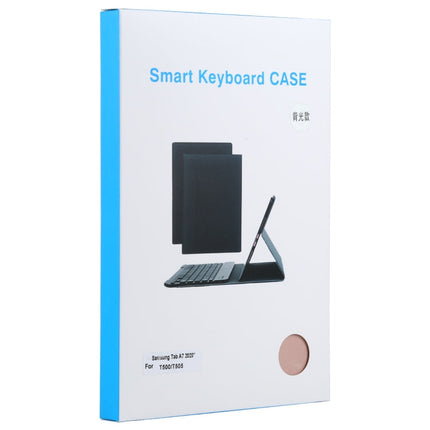 A500S Detachable Bluetooth Backlight Keyboard Ultrathin Horizontal Flip Leather Tablet Case with Holder for Samsung Galaxy Tab A7 10.4 (2020) T500 / T505