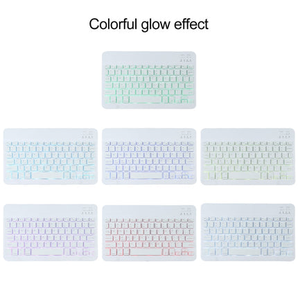 A500S Detachable Bluetooth Backlight Keyboard Ultrathin Horizontal Flip Leather Tablet Case with Holder for Samsung Galaxy Tab A7 10.4 (2020) T500 / T505