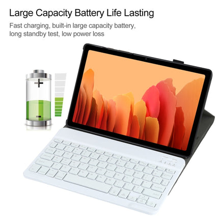 A500S Detachable Bluetooth Backlight Keyboard Ultrathin Horizontal Flip Leather Tablet Case with Holder for Samsung Galaxy Tab A7 10.4 (2020) T500 / T505