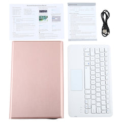 A500-A Detachable Bluetooth Keyboard Ultrathin Horizontal Flip Leather Tablet Case with Touchpad & Holder for Samsung Galaxy Tab A7 10.4 (2020) T500 / T505, For Samsung Galaxy Tab A7 10.4 (2020)