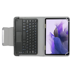 Universal Detachable Magnetic Bluetooth Touchpad Keyboard Leather Tablet Case with Holder for 10.1 inch iSO & Android & Windows Tablet PC