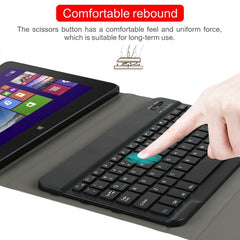 AM12 2 in 1 Removable Bluetooth Keyboard + Protective Leather Tablet Case with Holder for Lenovo Tab P11 (Tab-J606F), AM12