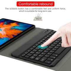 AM13 2 in 1 Removable Bluetooth Keyboard + Protective Leather Tablet Case with Holder for Lenovo Tab P11 Pro (TB-XJ706F), AM13