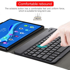 AM10 2 in 1 Removable Bluetooth Keyboard + Protective Leather Tablet Case with Holder for Lenovo M10 FHD Plus 10.3 inch, AM10