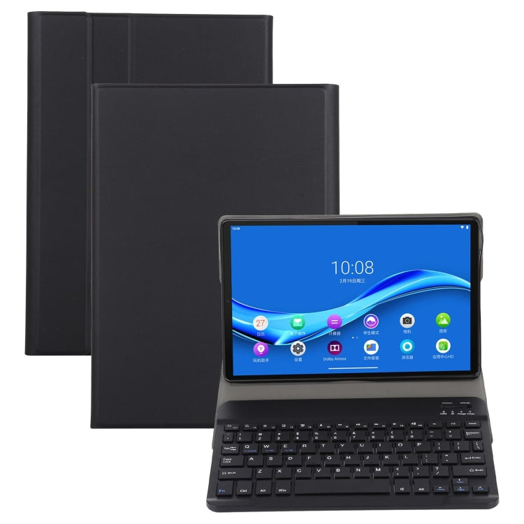 AM10 2 in 1 Removable Bluetooth Keyboard + Protective Leather Tablet Case with Holder for Lenovo M10 FHD Plus 10.3 inch, AM10