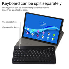 AM10 2 in 1 Removable Bluetooth Keyboard + Protective Leather Tablet Case with Holder for Lenovo M10 FHD Plus 10.3 inch, AM10