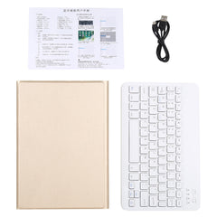 AM10 2 in 1 Removable Bluetooth Keyboard + Protective Leather Tablet Case with Holder for Lenovo M10 FHD Plus 10.3 inch, AM10
