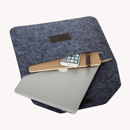 11.6 inch Universal Fashion Soft Sleeve Bag Case Tablet Laptop Felt Bag for MacBook Air 11.6 inch, Size: 33x22x1cm