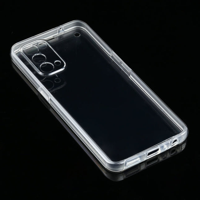 For OPPO Find X3 Lite PC+TPU Ultra-thin Double-sided Full Coverage Transparent Soft Case
