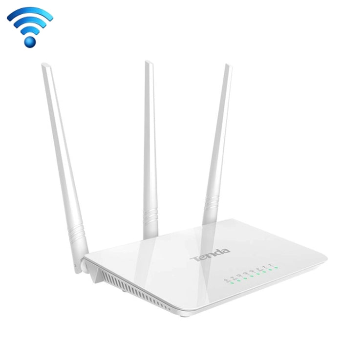 Tenda F3 Wireless 2.4GHz 300Mbps WiFi Router with 3*5dBi External Antennas, F3