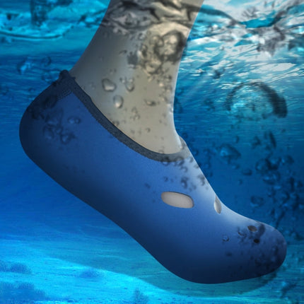 Comfortable and anti-slip 3MM swimming diving socks breathable water to swim the beach socks Size:XXS (Children), Size: XXS, Size: XXS Blue