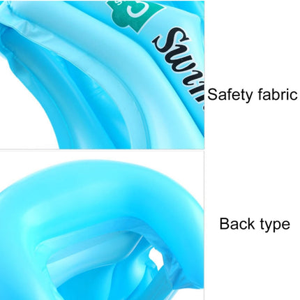 2 PCS B Code Float Inflatable Life Jacket Swimsuit, Size: Medium, Random Color Delivery, Size: M