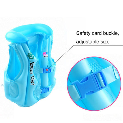 2 PCS B Code Float Inflatable Life Jacket Swimsuit, Size: Medium, Random Color Delivery, Size: M