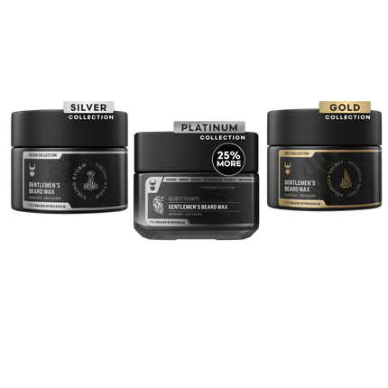 Clear Mustache Wax for a Natural Hold