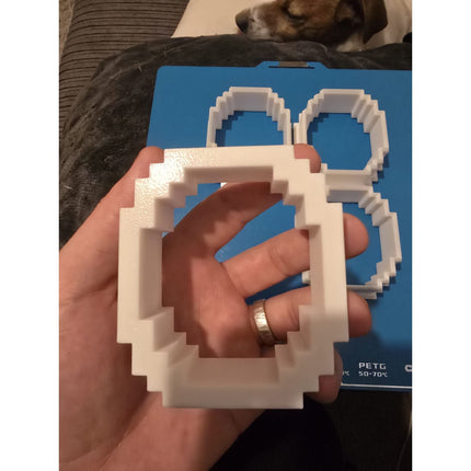 Pixel Cookie Cutter Duo – Minecraft-Inspired (2-Pack)