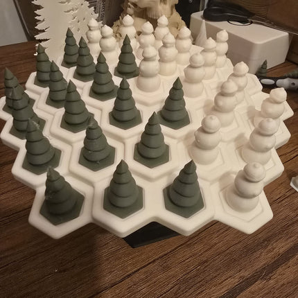 Stack the Snowmen! Holiday Balance Game with Festive Trees