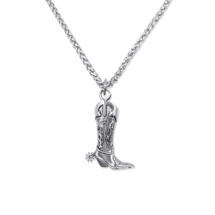 Hoedown Cowboy Boot Necklace