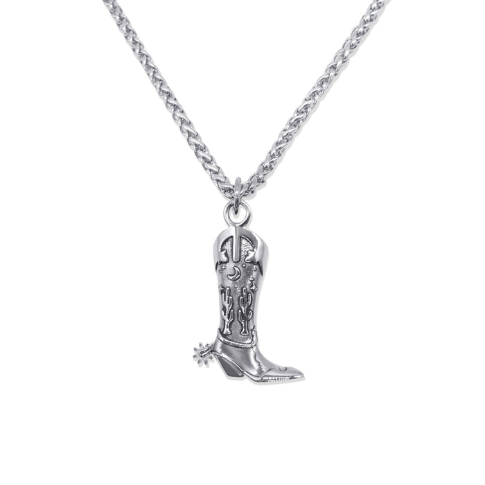 Hoedown Cowboy Boot Necklace