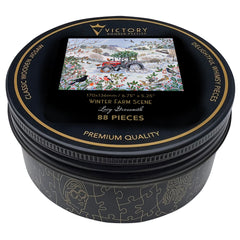 Winter Farm Scene MINI QT